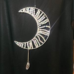 Crescent Moon suncatcher